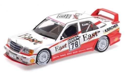 Diecast model cars Mercedes 190 1/18 Minichamps E 2.5-16 Evo 2 No.78 Team MS - AMG East DTM 1991 E.Lohr Mercedes 190 1/18 Minichamps E 2.5-16 Evo 2 No.78 Team MS - AMG East DTM 1991 E.Lohr diecast model cars