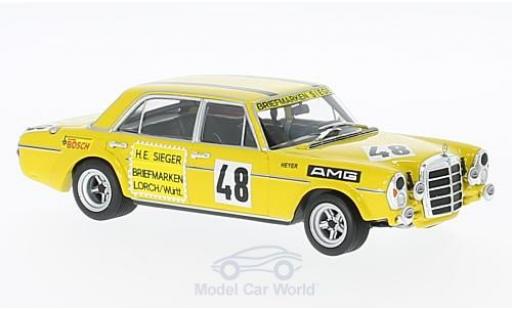 Diecast model cars Mercedes 300 TE 1/43 Minichamps SEL 6.8 AMG No.48 Briefmarken Sieger Test Le Mans 1972 H.Heyer Mercedes 300 TE 1/43 Minichamps SEL 6.8 AMG No.48 Briefmarken Sieger Test Le Mans 1972 H.Heyer diecast model cars