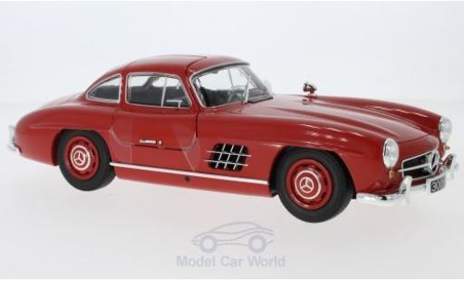Mercedes 300 SL 1/18 Minichamps SL (W198) red 1955 diecast model cars