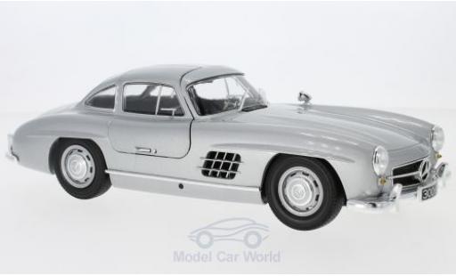 Mercedes 300 SL 1/18 Minichamps SL (W198) grey 1955 diecast model cars