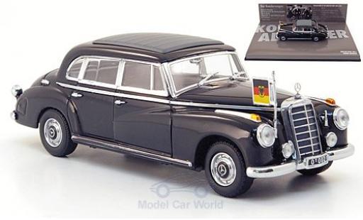 Diecast model cars Mercedes 300 1/43 Minichamps b (W186III) black 1955 Konrad Adenauer Mercedes 300 1/43 Minichamps b (W186III) black 1955 Konrad Adenauer diecast model cars