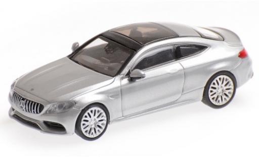 Diecast model cars Mercedes Classe C 1/87 Minichamps AMG C63 Coupe (C205) grey 2015 Mercedes Classe C 1/87 Minichamps AMG C63 Coupe (C205) grey 2015 diecast model cars