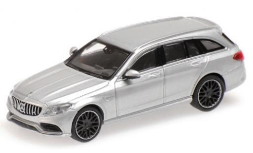 Diecast model cars Mercedes Classe C 1/87 Minichamps AMG C63 T-Modell (S205) grey 2019 Mercedes Classe C 1/87 Minichamps AMG C63 T-Modell (S205) grey 2019 diecast model cars