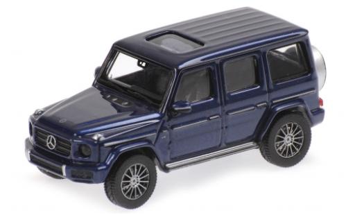 Diecast model cars Mercedes Classe G 1/87 Minichamps (W463) metallic blue 2018 Mercedes Classe G 1/87 Minichamps (W463) metallic blue 2018 diecast model cars