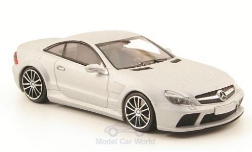 Diecast model cars Mercedes Classe SL 1/43 Minichamps SL65 AMG Black Series (R230) matt-grey 2009 Linea Opaca No.4 Mercedes Classe SL 1/43 Minichamps SL65 AMG Black Series (R230) matt-grey 2009 Linea Opaca No.4 diecast model cars