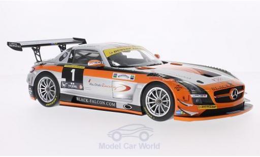 Diecast model cars Mercedes SLS 1/18 Minichamps AMG GT3 No.1 Black Falcon 24h Dubai 2013 K.Al Qubasi/S.Edwards/J.Bleekemolen/B.Schneider Mercedes SLS 1/18 Minichamps AMG GT3 No.1 Black Falcon 24h Dubai 2013 K.Al Qubasi/S.Edwards/J.Bleekemolen/B.Schneider diecast model cars