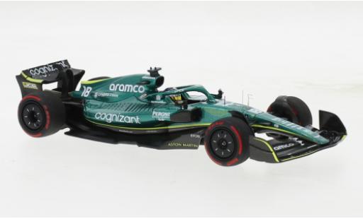 Diecast model cars Aston Martin AMR2 1/43 Minichamps 2 No.18 Aramco Cognizant F1 Team Cognizant Formel 1 GP Bahrain 2022 Aston Martin AMR2 1/43 Minichamps 2 No.18 Aramco Cognizant F1 Team Cognizant Formel 1 GP Bahrain 2022 diecast model cars
