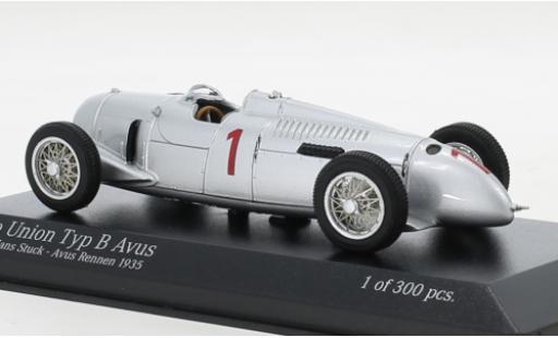 Diecast model cars Auto Union Typ B 1/43 Minichamps No.1 Avus 1935 Auto Union Typ B 1/43 Minichamps No.1 Avus 1935 diecast model cars