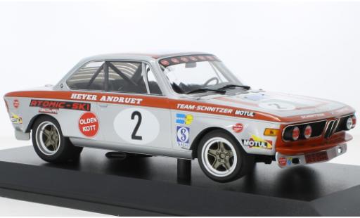 Diecast model cars Bmw 2800 1/18 Minichamps CS No.2 -Alpina Tourenwagen GP Nürburgring 1972 Bmw 2800 1/18 Minichamps CS No.2 -Alpina Tourenwagen GP Nürburgring 1972 diecast model cars