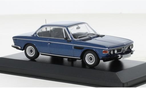 Diecast model cars Bmw 3.0 1/43 Minichamps CS metallise blue 1968 Bmw 3.0 1/43 Minichamps CS metallise blue 1968 diecast model cars