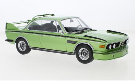 Diecast model cars Bmw 3.0 1/18 Minichamps CSL metallise green 1973 Bmw 3.0 1/18 Minichamps CSL metallise green 1973 diecast model cars