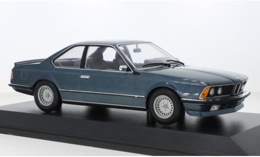 Diecast model cars Bmw 635 1/18 Minichamps CSI metallise turquoise 1982 Bmw 635 1/18 Minichamps CSI metallise turquoise 1982 diecast model cars