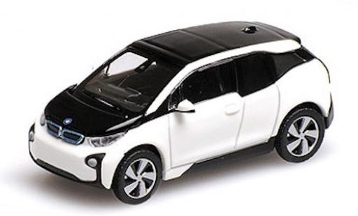 Bmw i3 1/87 Minichamps I3 white 2014 diecast model cars