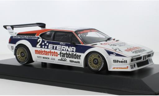 Diecast model cars Bmw M1 1/18 Minichamps No.2 Schnitzer Eterna Meisterphoto Team DRT Zolder 1982 Bmw M1 1/18 Minichamps No.2 Schnitzer Eterna Meisterphoto Team DRT Zolder 1982 diecast model cars