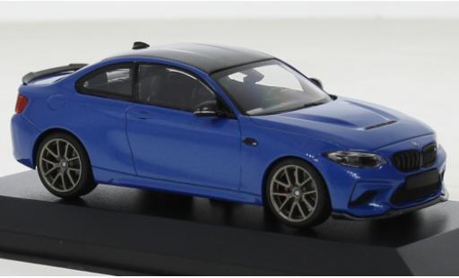 Diecast model cars Bmw M2 1/43 Minichamps CS blue 2020 Bmw M2 1/43 Minichamps CS blue 2020 diecast model cars