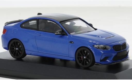 Diecast model cars Bmw M2 1/18 Minichamps CS metallise blue 2020 Bmw M2 1/18 Minichamps CS metallise blue 2020 diecast model cars