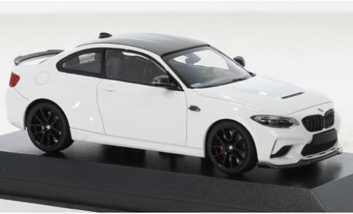 Diecast model cars Bmw M2 1/43 Minichamps CS white 2020 Bmw M2 1/43 Minichamps CS white 2020 diecast model cars