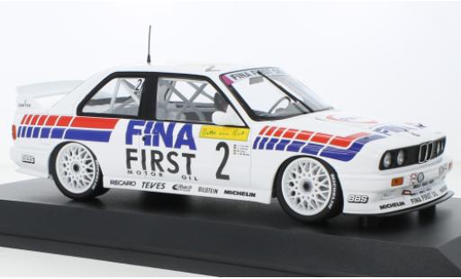 Diecast model cars Bmw M3 1/18 Minichamps (E30) No.2 Fina Motorsport Team Fina 24h Spa Francorchamps 1992 Bmw M3 1/18 Minichamps (E30) No.2 Fina Motorsport Team Fina 24h Spa Francorchamps 1992 diecast model cars