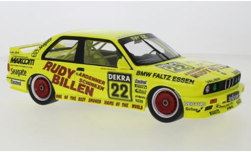 Diecast model cars Bmw M3 1/18 Minichamps (E30) No.22 Valier Motorsport Rudy Billen DTM 1989 Bmw M3 1/18 Minichamps (E30) No.22 Valier Motorsport Rudy Billen DTM 1989 diecast model cars