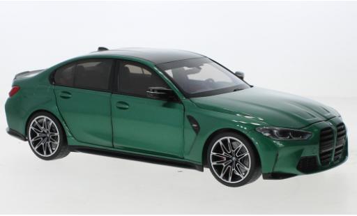 Bmw M3 1/18 Minichamps (G80) metallise green 2020 diecast model cars