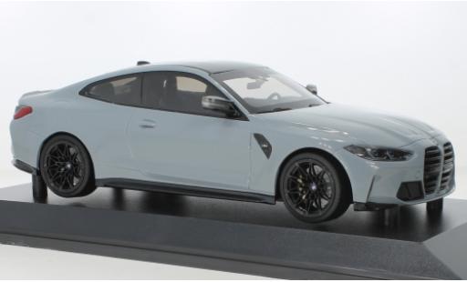 Diecast model cars Bmw M4 1/18 Minichamps metallise grey 2020 Bmw M4 1/18 Minichamps metallise grey 2020 diecast model cars
