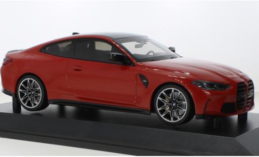 Diecast model cars Bmw M4 1/18 Minichamps red 2020 Bmw M4 1/18 Minichamps red 2020 diecast model cars