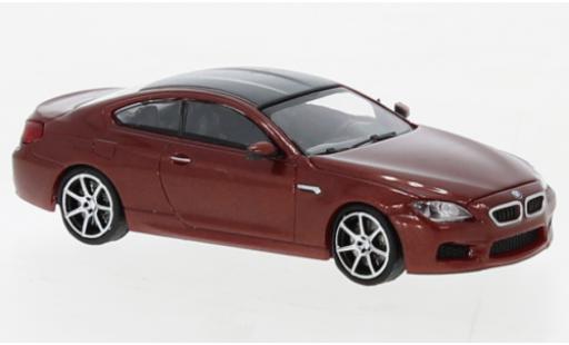 Diecast model cars Bmw M6 1/87 Minichamps Coupe metallise orange 2015 Bmw M6 1/87 Minichamps Coupe metallise orange 2015 diecast model cars