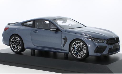 Bmw M8 1/18 Minichamps Competition Coupe metallise blue 2020 diecast model cars