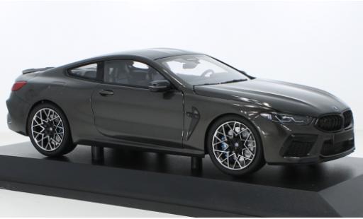 Bmw M8 1/18 Minichamps Competition Coupe metallise grey 2020 diecast model cars