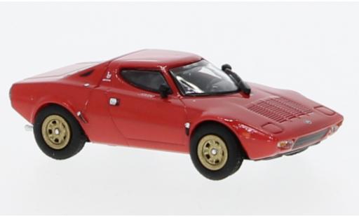 Diecast model cars Lancia Stratos 1/87 Minichamps red 1974 Lancia Stratos 1/87 Minichamps red 1974 diecast model cars