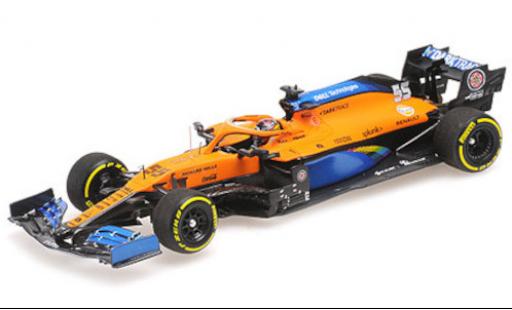 Diecast model cars McLaren F1 1/43 Minichamps MCL35 Renault No.55 Team formule 1 GP Italie 2020 McLaren F1 1/43 Minichamps MCL35 Renault No.55 Team formule 1 GP Italie 2020 diecast model cars