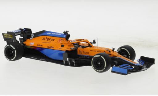 Diecast model cars McLaren F1 1/43 Minichamps MCL35M No.3 Team formule 1 GP Italie 2021 McLaren F1 1/43 Minichamps MCL35M No.3 Team formule 1 GP Italie 2021 diecast model cars