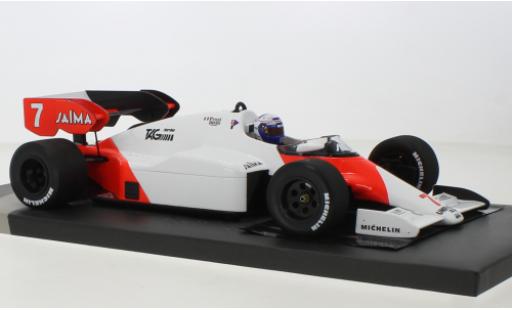 Diecast model cars McLaren MP4-12C 1/18 Minichamps MP4/2 TAG No.7 Marlboro International Formel 1 GP Portugal 1984 McLaren MP4-12C 1/18 Minichamps MP4/2 TAG No.7 Marlboro International Formel 1 GP Portugal 1984 diecast model cars