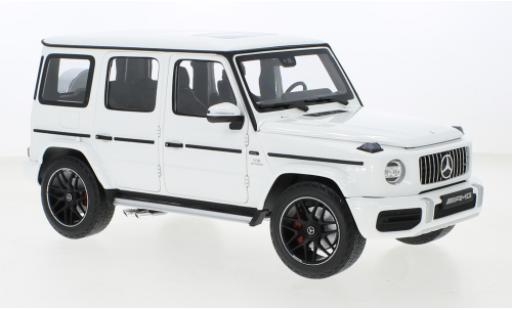 Diecast model cars Mercedes Classe G 1/18 Minichamps AMG G63 white 2018 Mercedes Classe G 1/18 Minichamps AMG G63 white 2018 diecast model cars