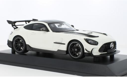 Diecast model cars Mercedes AMG GT 1/18 Minichamps Black Series metallise white 2020 Mercedes AMG GT 1/18 Minichamps Black Series metallise white 2020 diecast model cars