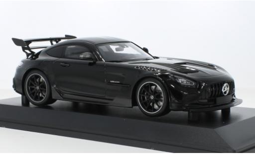 Diecast model cars Mercedes AMG GT 1/18 Minichamps Black Series metallise black 2020 Mercedes AMG GT 1/18 Minichamps Black Series metallise black 2020 diecast model cars