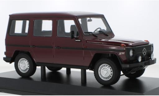 Diecast model cars Mercedes Classe G 1/18 Minichamps LWB (W460) red 1980 Mercedes Classe G 1/18 Minichamps LWB (W460) red 1980 diecast model cars