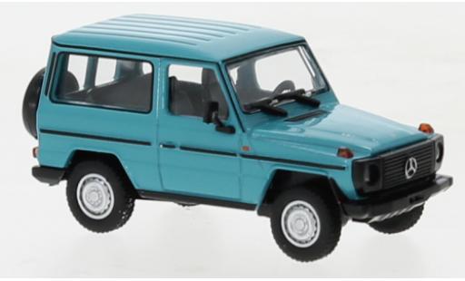 Diecast model cars Mercedes Classe G 1/87 Minichamps G-Modèle SWB (W460) turquoise 1980 Mercedes Classe G 1/87 Minichamps G-Modèle SWB (W460) turquoise 1980 diecast model cars