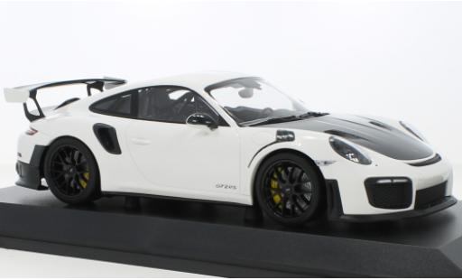 Diecast model cars Porsche 991 GT2 RS 1/18 Minichamps 911 (.2) white 2018 Porsche 991 GT2 RS 1/18 Minichamps 911 (.2) white 2018 diecast model cars