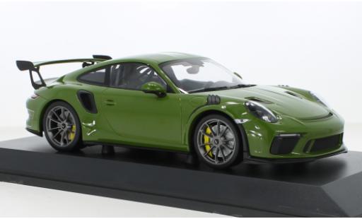 Diecast model cars Porsche 992 GT3 R 1/18 Minichamps 911 (991.2) S green 2019 Porsche 992 GT3 R 1/18 Minichamps 911 (991.2) S green 2019 diecast model cars