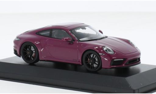 Diecast model cars Porsche 992 GTS 1/43 Minichamps 911  Carrera 4 red foncé 2021 Porsche 992 GTS 1/43 Minichamps 911  Carrera 4 red foncé 2021 diecast model cars