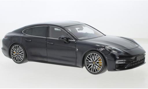 Porsche Panamera Turbo S 1/18 Minichamps metallise blue foncé 2020 diecast model cars
