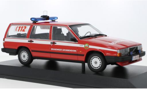 Diecast model cars Volvo 740 1/18 Minichamps GL Break Brandweer Grobbendonk 1986 Volvo 740 1/18 Minichamps GL Break Brandweer Grobbendonk 1986 diecast model cars