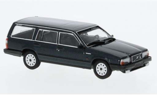 Diecast model cars Volvo 740 1/87 Minichamps GL Break metallise green foncé 1986 Volvo 740 1/87 Minichamps GL Break metallise green foncé 1986 diecast model cars
