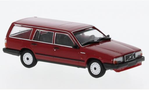 Diecast model cars Volvo 740 1/87 Minichamps GL Break red 1986 Volvo 740 1/87 Minichamps GL Break red 1986 diecast model cars