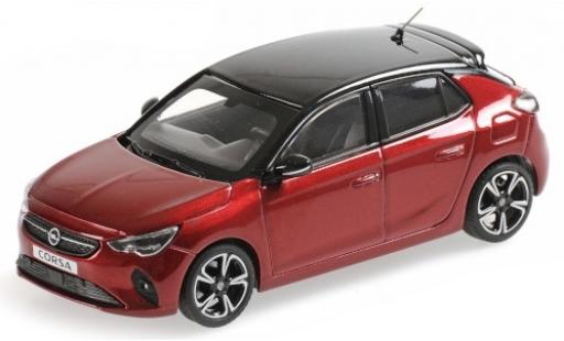 Diecast model cars Opel Corsa 1/43 Minichamps metallic red/black 2019 Opel Corsa 1/43 Minichamps metallic red/black 2019 diecast model cars