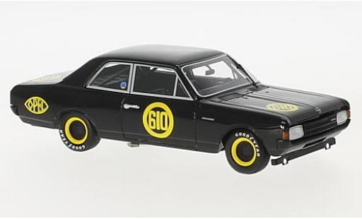 Diecast model cars Opel Rekord 1/43 Minichamps 1900 No.610 Hockenheim 1968 Schwarze Witwe E.Bitter Opel Rekord 1/43 Minichamps 1900 No.610 Hockenheim 1968 Schwarze Witwe E.Bitter diecast model cars