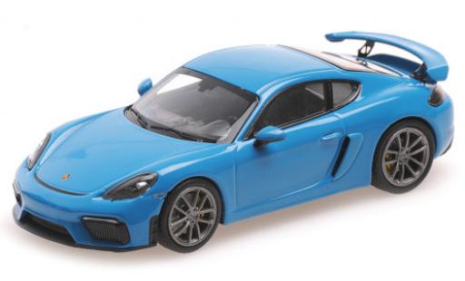 Diecast model cars Porsche Cayman GT4 1/43 Minichamps 718 GT4 (982) blue 2020 Porsche Cayman GT4 1/43 Minichamps 718 GT4 (982) blue 2020 diecast model cars