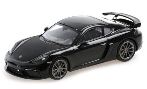 Diecast model cars Porsche Cayman GT4 1/43 Minichamps 718 GT4 (982) black 2020 Porsche Cayman GT4 1/43 Minichamps 718 GT4 (982) black 2020 diecast model cars