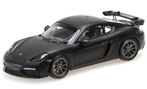 Diecast model cars Porsche Cayman GT4 Clubsport 1/43 Minichamps 718 GT4 Clubsport matt-black 2020 Plain Body Porsche Cayman GT4 Clubsport 1/43 Minichamps 718 GT4 Clubsport matt-black 2020 Plain Body diecast model cars